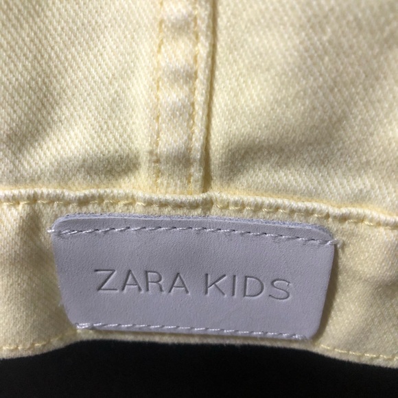 Zara Yellow Jean Jacket - Picture 2 of 4